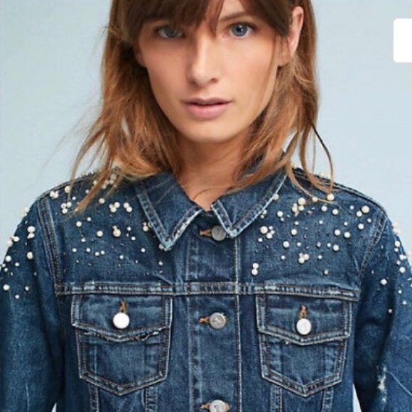 anthropologie jean jacket